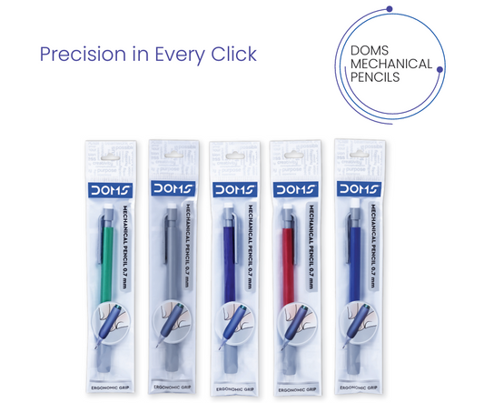 Doms MECHANICAL PENCIL 0.7mm (Pack of 5)