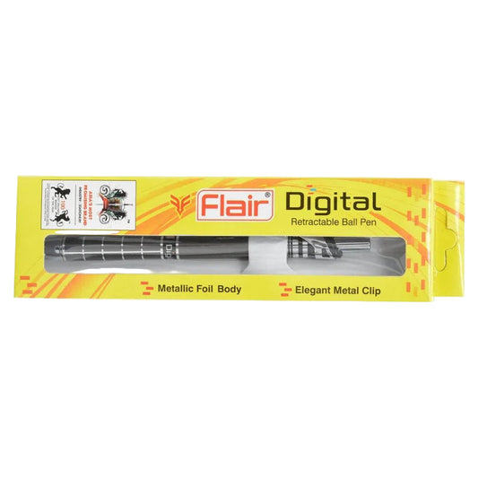 Flair DIGITAL Retractable Ball Pen (Pack of 5)