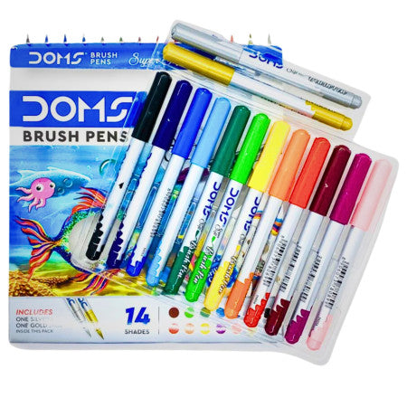 Doms BRUSH PEN 14 Shades