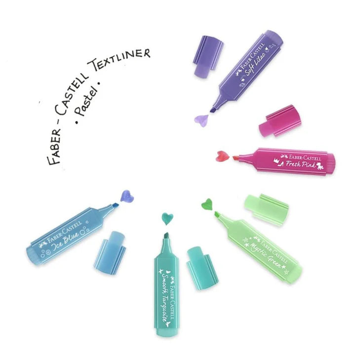 Faber-Castell PASTEL Textliner (Pack of 2)