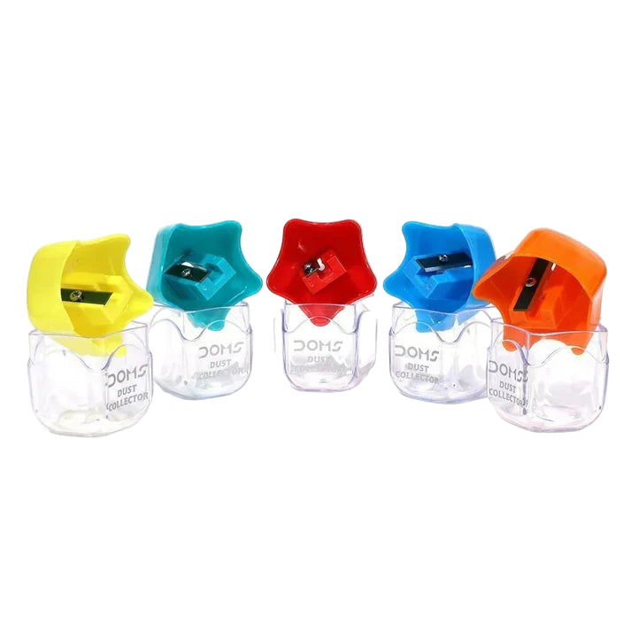 Doms DUST COLLECTOR Sharpener (Pack of 5)
