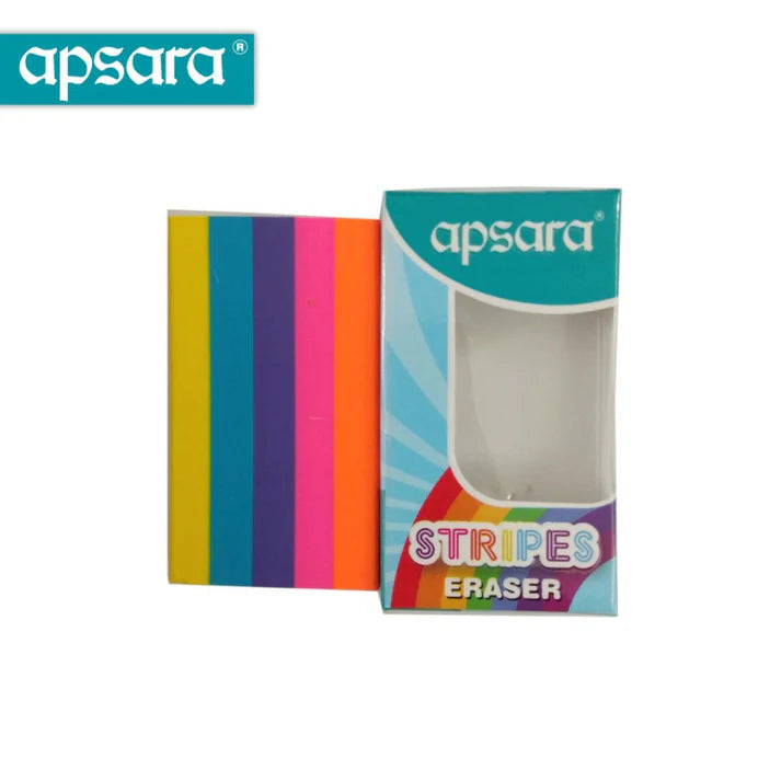 Apsara STRIPES Eraser (Pack of 5)