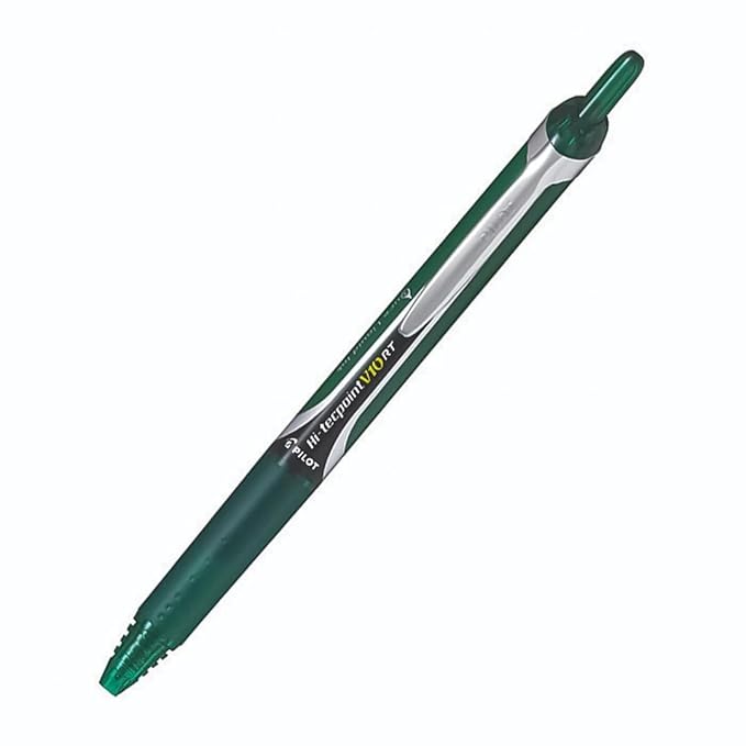 Pilot Hi-Tecpoint V10 RT Pen- Green