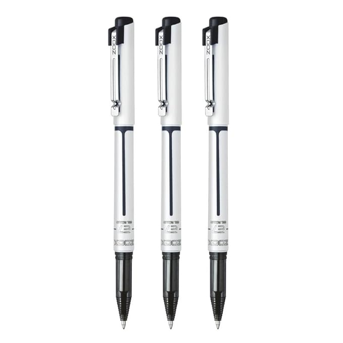 Zoox E7 Roller Gel Pen- Black