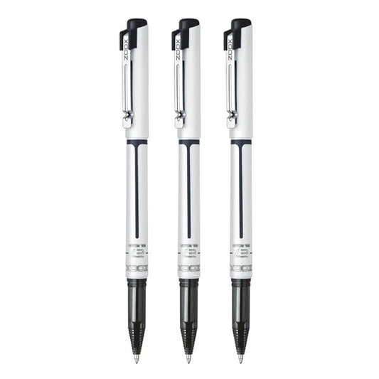 Zoox E7 Roller Gel Pen- Black