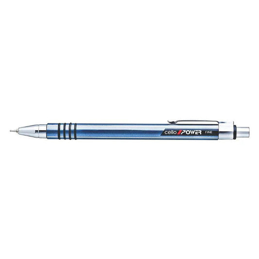 Cello POWER FINE Ball Pen- Blue