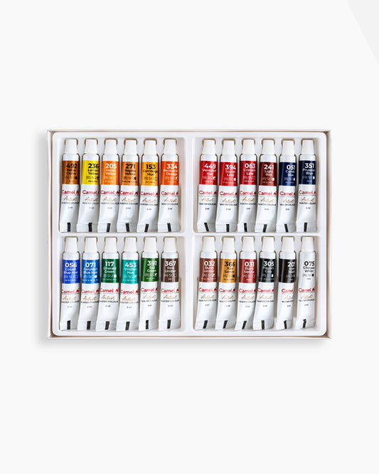 Camel Artist Water Colour Tube 9ml (24 Shades)