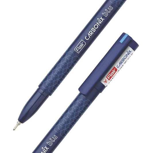Flair CARBONIX Blu Ball Pen (Pack of 10)