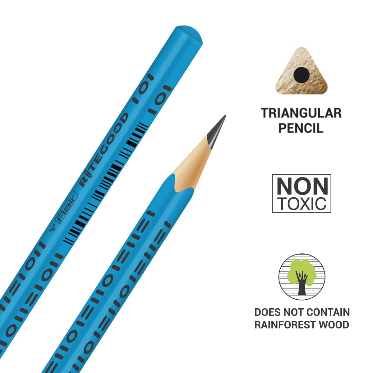 Flair Creative RITEGOOD Pencil (Pack of 10)