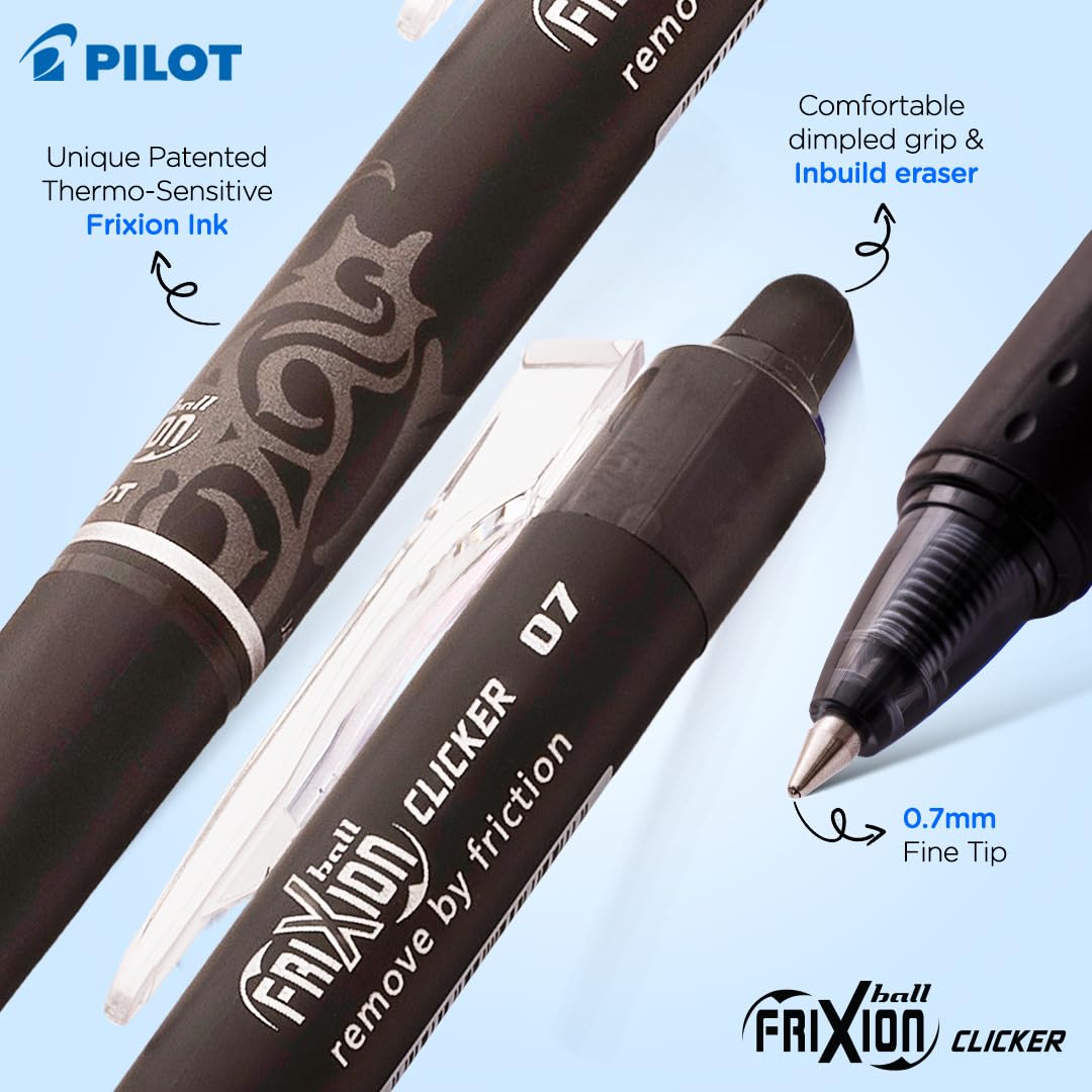 Pilot FRIXION Clicker Ball Pen