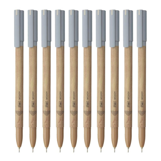 Flair WOODY Ball Pen (Pack of 10)