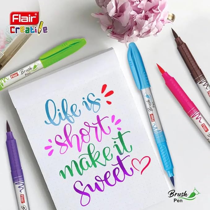 Flair Creative BRUSH PEN (12 Shades)