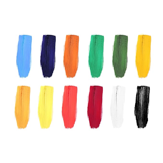 Camel Artist Oil Colour 9 ml Tube (12 Shades)
