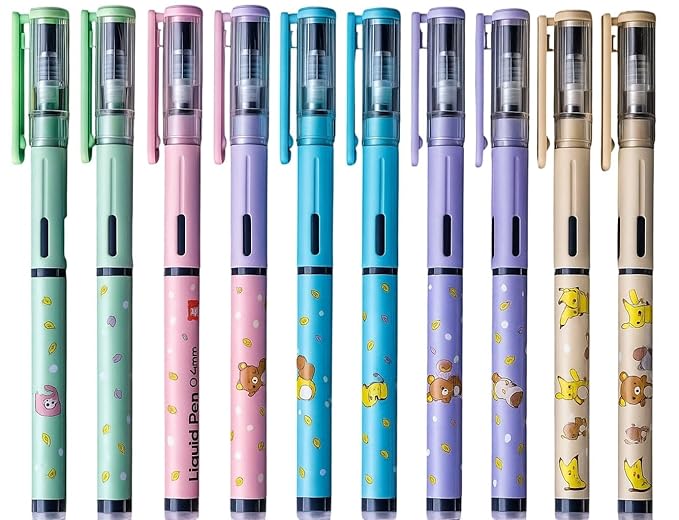 Figo Moow Liquid Roller Pen (Pack of 10)