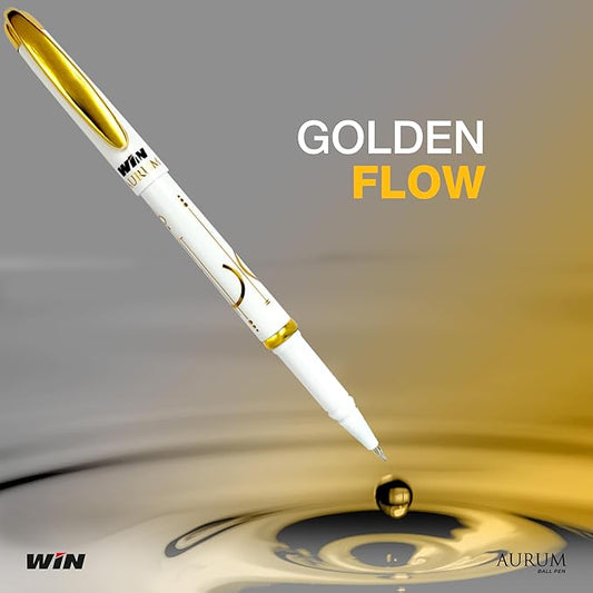 Win AURUM Ball Pen- Blue (Pack of 5)