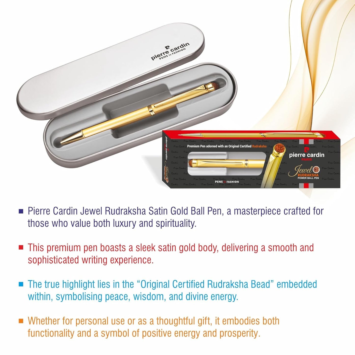 Pierre Cardin JEWEL RUDRAKSHA POWER Ball Pen