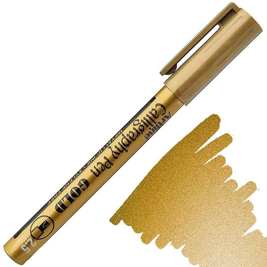 Artline Calligraphy Pen - Gold