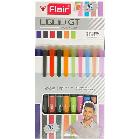 Flair LIQUID GT Assorted (Set of 10 Colours)