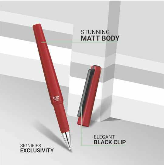 Zoox T9 Roller Gel Pen- Blue