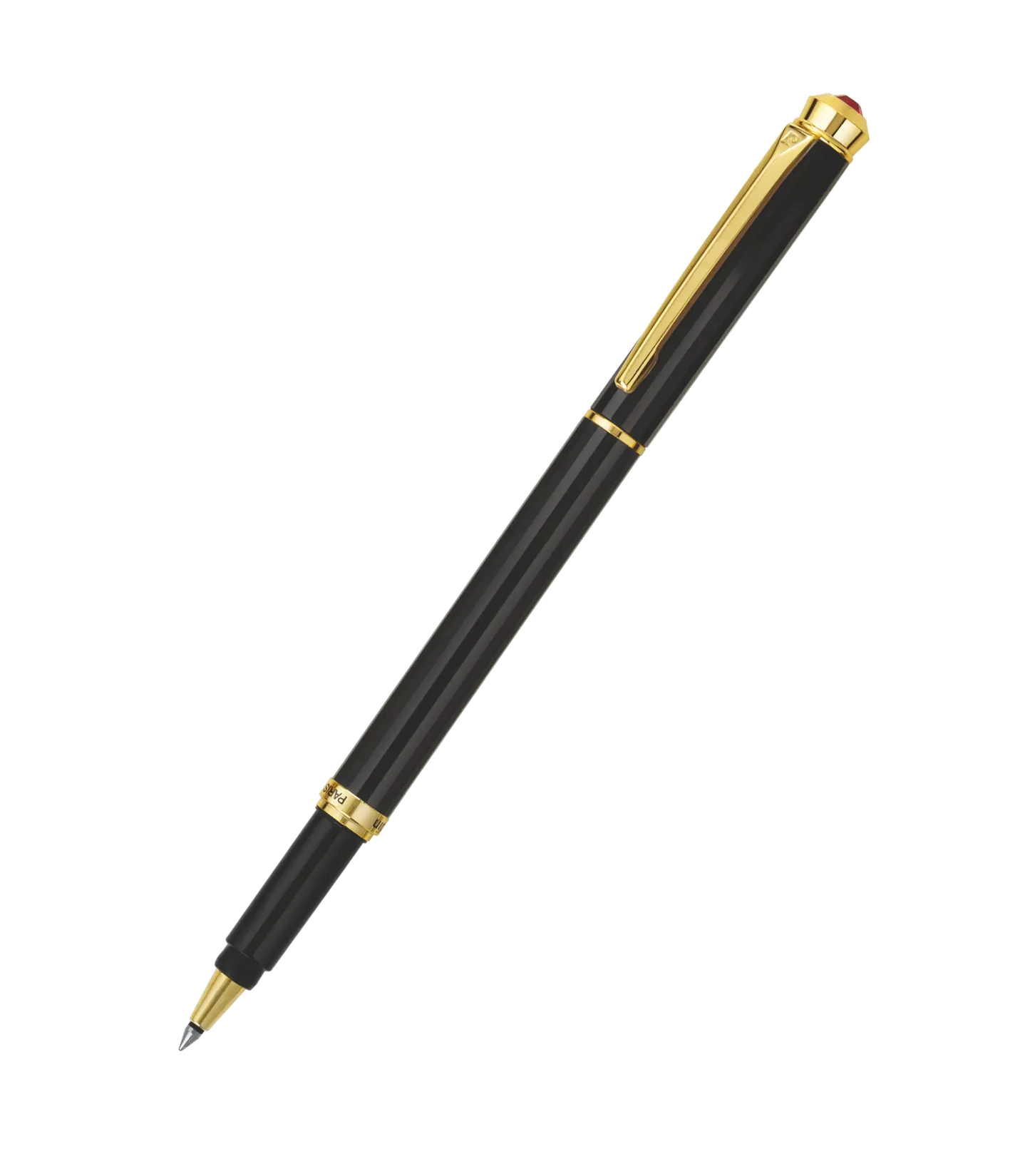 Pierre Cardin JEWEL-BLACK CHROME Roller Pen
