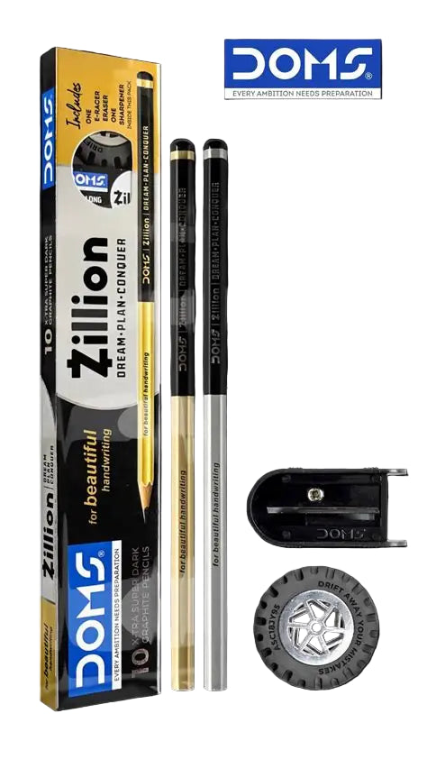 Doms ZILLION Pencil (Pack of 10)
