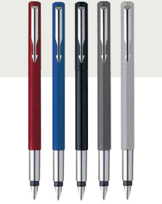 Parker VECTOR STANDARD FOUNTAIN PEN WITH CHROME TRIM