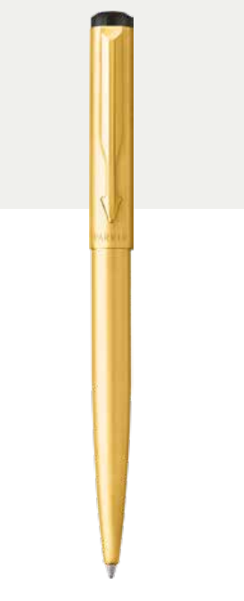 PARKER VECTOR GOLD BALL PEN WITH GOLD TRIM