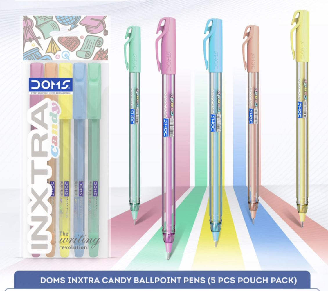 Doms INXTRA CANDY Ball Pen (Pack of 20)