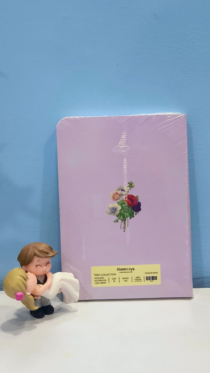 Memorys A6 Ruled Notebook