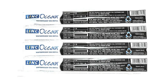 Linc OCEAN WATERPROOF Gel Refill (10 Pcs)