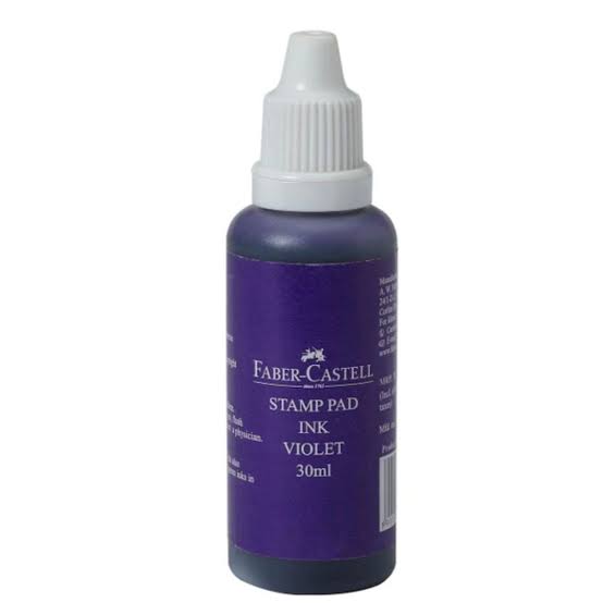 Faber-Castell Stamp Pad Ink 30 ml - Voilet (Pack of 5)