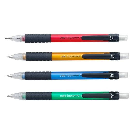 Cello SUPREME Mechanical Pencil 0.5mm (Pack of 5)