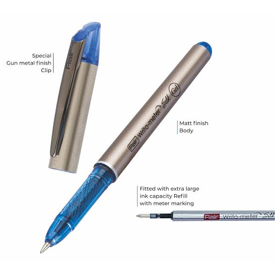 Flair WRITOMETER SILK Gel Pen (Pack of 5)