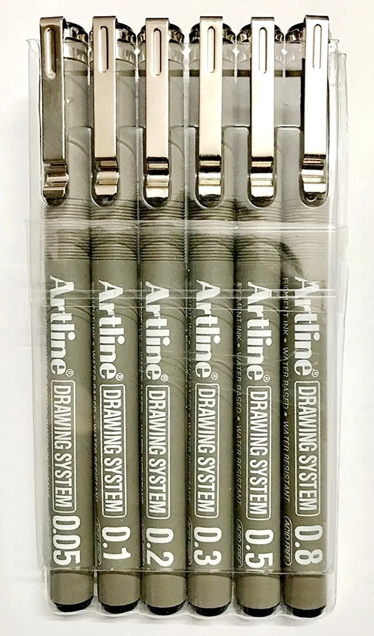 Artline Drawing System (Set of 6)