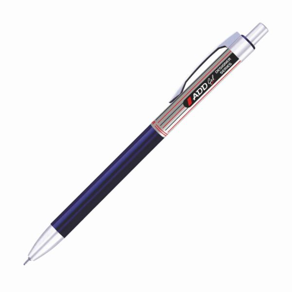 Add Gel METAL Ball Pen- Blue (Pack of 5)