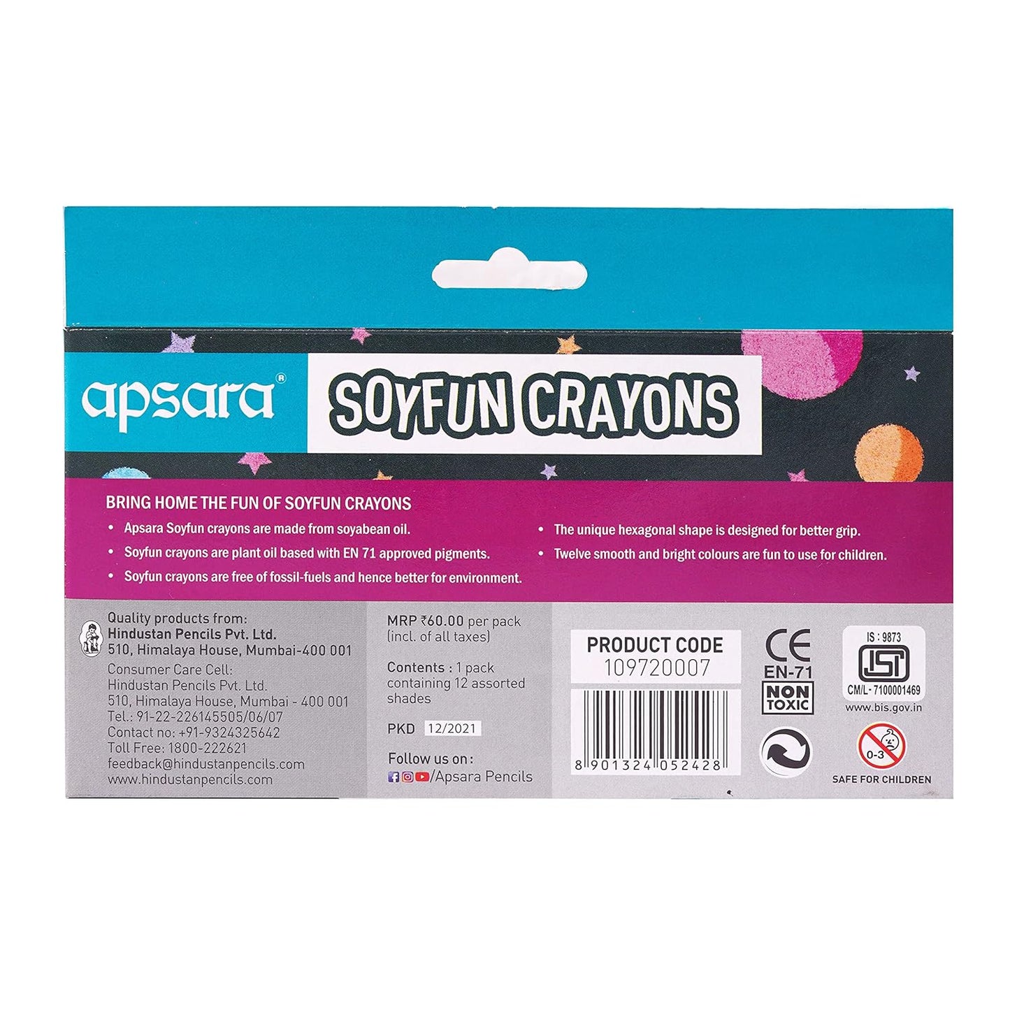 Apsara SOYFUN WAX Crayons