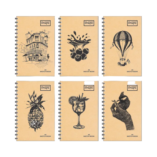 Shape A5 Wiro Sketch Book