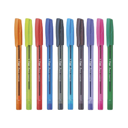 Flair PEACH Ball Pen (Set of 10 Colours)