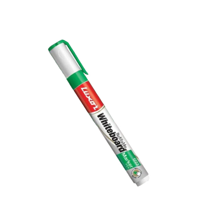 Luxor WHITEBOARD Marker- Blue/ Black/ Red/ Green (Pack of 2)