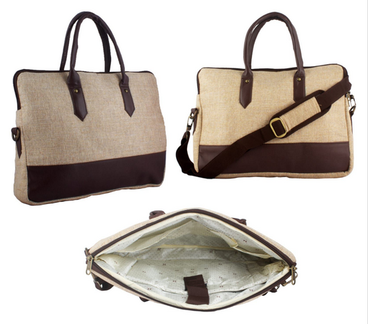 DUAL-TONE CANVAS Jute Bag