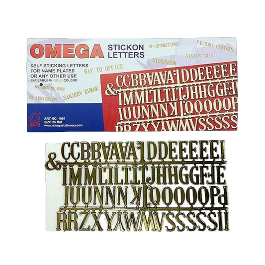 Omega Stick-On Letters 25mm
