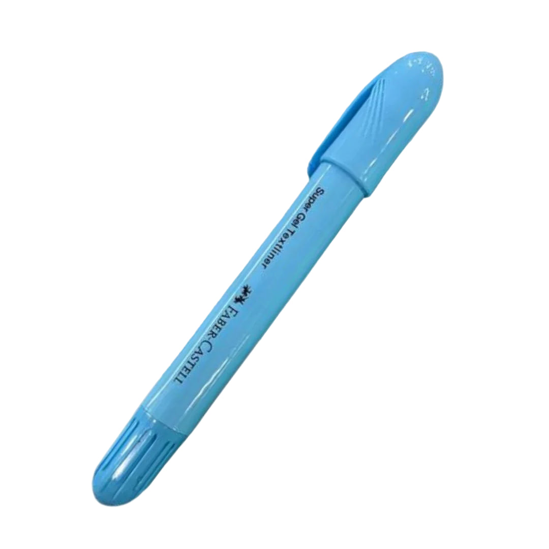Faber-Castell SUPER GEL CRAYON PASTEL Textliner (Pack of 3)