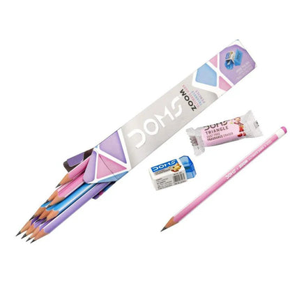 Doms ZOOM TRIANGLE Pencil (Pack of 10)