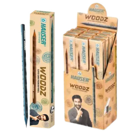 Hauser Artz WOODZ Wooden Pencil (10 Pcs Box)