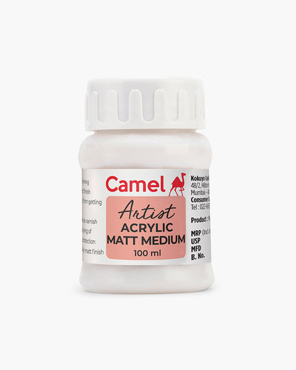 Camel Artist Acrylic Matt Medium 100ml