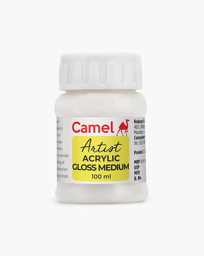 Camel Artist Acrylic Gloss Medium 100ml