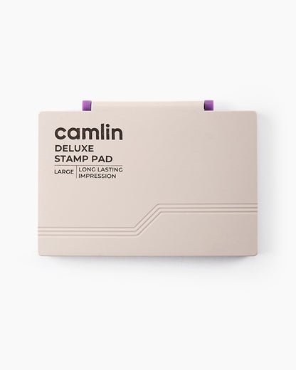 Camlin Stamp Pad Large- Voilet (Pack of 2)