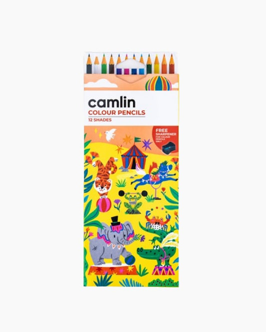 Camel COLOUR PENCIL FULL SIZE (12 Shades)