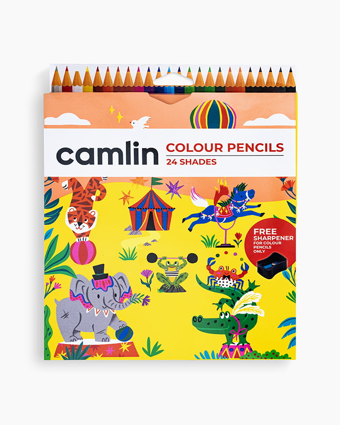 Camel COLOUR PENCIL FULL SIZE (24 Shades)