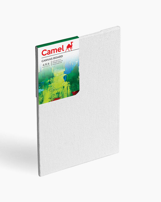 Camlin Canvas Board 4"x 4" (Pack of 4)